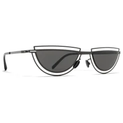 Mykita - Monogram - Mykita & Damir Doma - Black Dark Grey - Metal Collection - Sunglasses - Mykita Eyewear - Avvenice