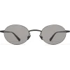 Mykita - Naoko - Lessrim - Black Grey - Metal Collection - Sunglasses - Mykita Eyewear - Avvenice