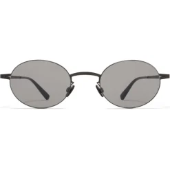 Mykita - Naoko - Lessrim - Black Grey - Metal Collection - Sunglasses - Mykita Eyewear - Avvenice