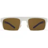 Mykita - New - Mykita & Bernhard Willhelm - Talc Blue Brown - Metal Collection - Sunglasses - Mykita Eyewear - Avvenice