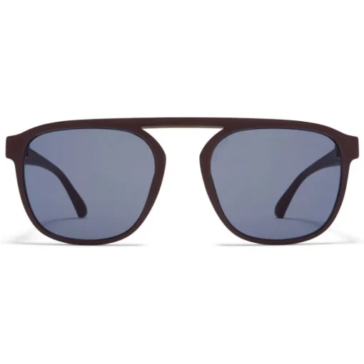 Mykita - Pabu - Mykita Mylon - Ebony Brown Shiny Graphite - Mylon Collection - Sunglasses - Mykita Eyewear - Avvenice