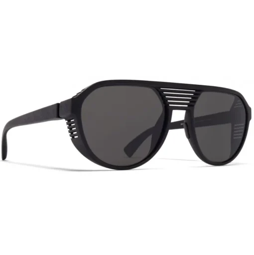 Mykita - Peak - Mykita Mylon - Black Dark Gey - Mylon Collection - Sunglasses - Mykita Eyewear - Avvenice
