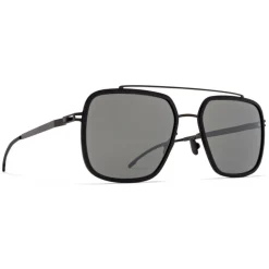 Mykita - Reed - Mykita Mylon - Black - Metal Collection - Sunglasses - Mykita Eyewear - Avvenice