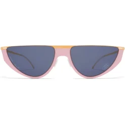 Mykita - Selina - Mykita & Martine Rose - Gold Rose Dark Grey - Metal Collection - Sunglasses - Mykita Eyewear - Avvenice