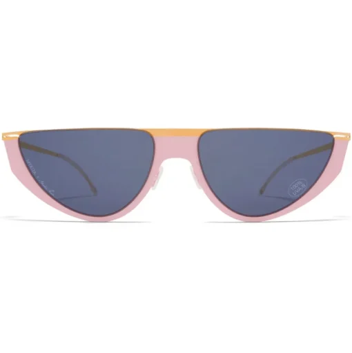Mykita - Selina - Mykita & Martine Rose - Gold Rose Dark Grey - Metal Collection - Sunglasses - Mykita Eyewear - Avvenice