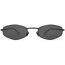 Mykita - Silver - Mykita & Bernhard Willhelm - Black Dark Grey - Metal Collection - Sunglasses - Mykita Eyewear - Avvenice