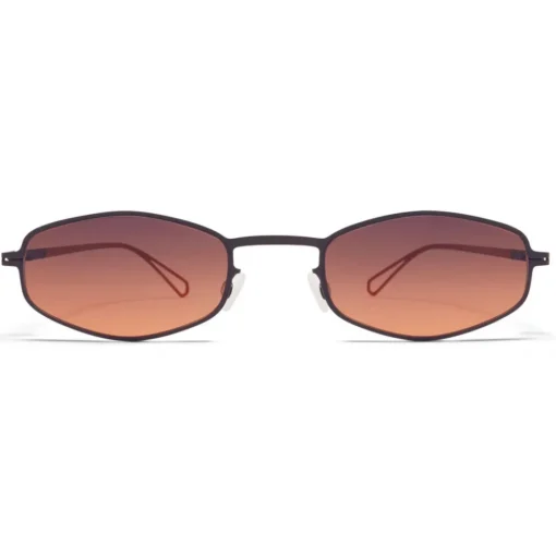 Mykita - Silver - Mykita & Bernhard Willhelm - Black Orange - Metal Collection - Sunglasses - Mykita Eyewear - Avvenice