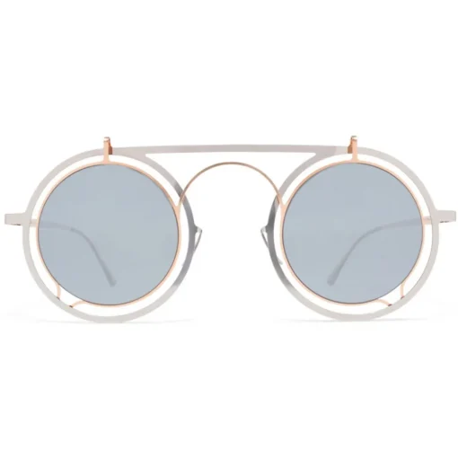 Mykita - Siru - Mykita & Damir Doma - Champagne Gold Silver - Metal Collection - Sunglasses - Mykita Eyewear - Avvenice