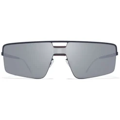 Mykita - Soy - Mykita Mylon - Taupe Grey Indigo Silver - Mylon Collection - Sunglasses - Mykita Eyewear - Avvenice