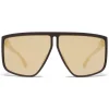 Mykita - Tequila - Mykita & Tim Coppens - Ebony Brown Gold - Mylon Collection - Sunglasses - Mykita Eyewear - Avvenice