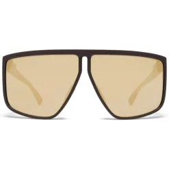 Mykita - Tequila - Mykita & Tim Coppens - Ebony Brown Gold - Mylon Collection - Sunglasses - Mykita Eyewear - Avvenice