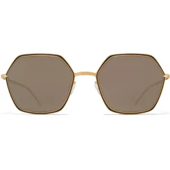 Mykita - Tilla - Decades - Gold Black Grey - Metal Collection - Sunglasses - Mykita Eyewear - Avvenice