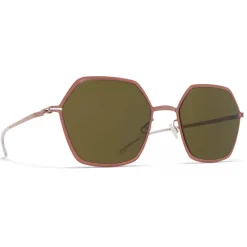 Mykita - Tilla - Decades - Purple Bronze Pink Green - Metal Collection - Sunglasses - Mykita Eyewear - Avvenice