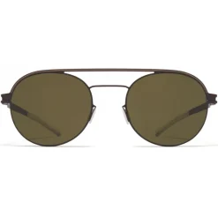 Mykita - Turner - NO1 - Dark Brown Green - Metal Collection - Sunglasses - Mykita Eyewear - Avvenice