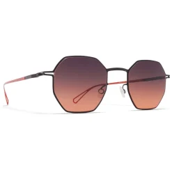 Mykita - Walsh - Mykita & Bernhard Willhelm - Black Orange - Metal Collection - Sunglasses - Mykita Eyewear - Avvenice