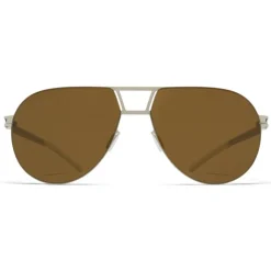 Mykita - Wilder - NO1 - Black Brown Silver - Metal Collection - Sunglasses - Mykita Eyewear - Avvenice