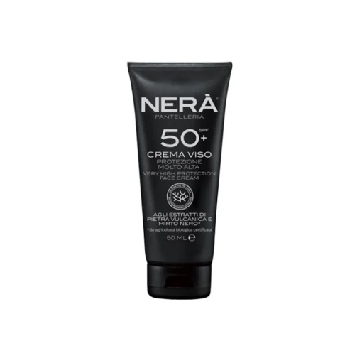 Nerà Pantelleria - Face Cream Very High Protection - SPF 50 + UVA and UVB Filters - Face & Body - Professional Cosmetics - Avvenice