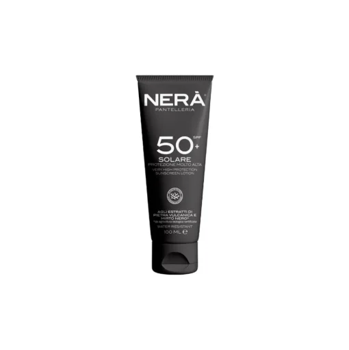 Nerà Pantelleria - Sun Cream - SPF 50 + UVA and UVB Filters - Water Resistant - Sun Cream - Face & Body - Professional Cosmetics - Avvenice
