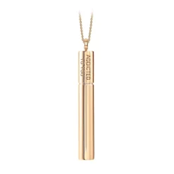 NESS1 - Cig.Au.Rette Necklace 9Kt Rose Gold and Diamond and Ruby - Drug Collection - Handcrafted Necklace - High Quality Luxury - Avvenice