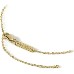 NESS1 - M.D.M.A Necklace 9Kt Yellow Gold and Diamond - Drug Collection - Handcrafted Necklace - High Quality Luxury - Avvenice