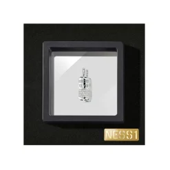 NESS1 - Pill.Ola Necklace 18Kt White Gold and Diamond - Drug Collection - Handcrafted Necklace - High Quality Luxury - Avvenice