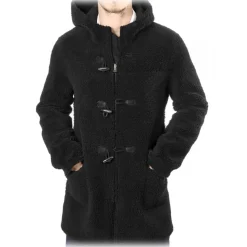 Noblesse Oblige - Monte-Carlo - Kagia - Black - Coat - Jacket - Luxury Exclusive Collection - Avvenice