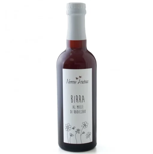 Nonno Andrea - Radicchio Honey Beer - Artisan Beer Organic - 750 ml - Avvenice