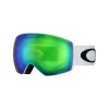 Oakley - Flight Deck™ L - Prizm Snow Jade Iridium - Matte White - Snow Goggles - Oakley Eyewear - Avvenice