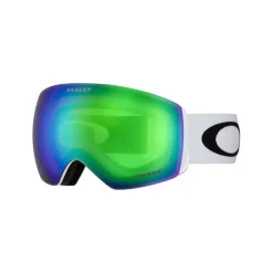 Oakley - Flight Deck™ L - Prizm Snow Jade Iridium - Matte White - Snow Goggles - Oakley Eyewear - Avvenice