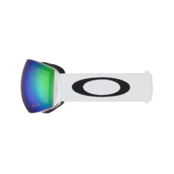Oakley - Flight Deck™ L - Prizm Snow Jade Iridium - Matte White - Snow Goggles - Oakley Eyewear - Avvenice
