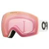 Oakley - Flight Deck™ L - Prizm Snow Hi Pink - Pilot White - Snow Goggles - Oakley Eyewear - Avvenice