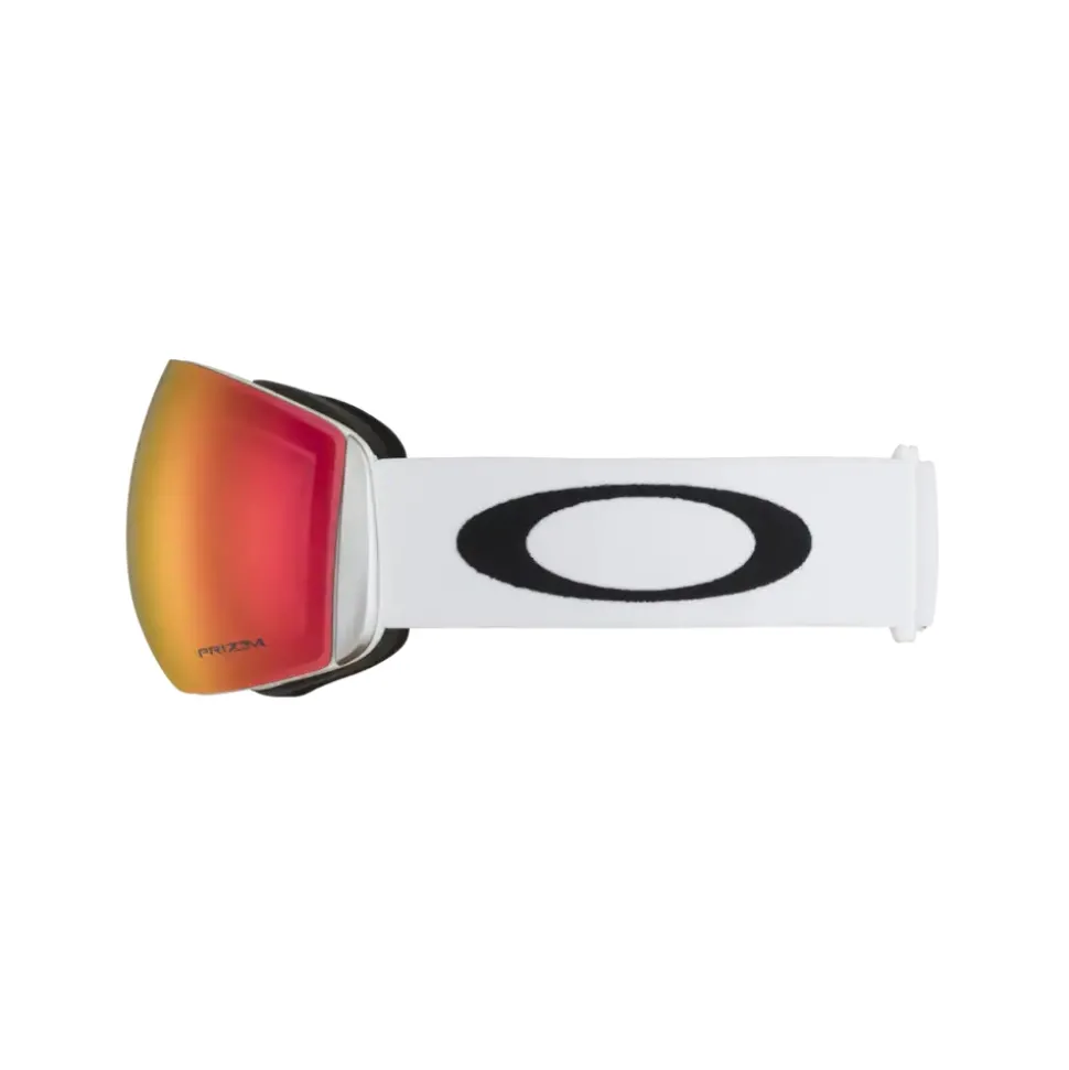 Oakley - Flight Deck™ L - Prizm Snow Torch Iridium - Matte White - Snow Goggles - Oakley Eyewear - Avvenice