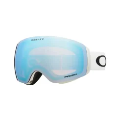 Oakley - Flight Deck™ M - Prizm Snow Sapphire Iridium - Matte White - Snow Goggles - Oakley Eyewear - Avvenice