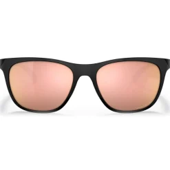 Oakley - Leadline - Prizm Rose Gold Polarized - Polished Black - Sunglasses - Oakley Eyewear - Avvenice