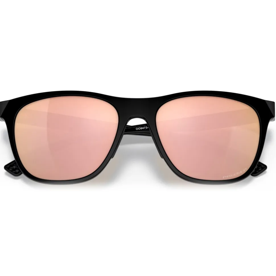 Oakley - Leadline - Prizm Rose Gold Polarized - Polished Black - Sunglasses - Oakley Eyewear - Avvenice