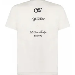 Off-White - 23 Skate T-Shirt - Light Beige - Exclusive Luxury Collection - Avvenice