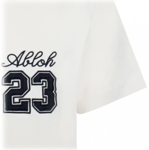 Off-White - 23 Skate T-Shirt - Light Beige - Exclusive Luxury Collection - Avvenice