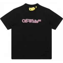 Off-White - Black and Pink T-Shirt - Exclusive Luxury Collection - Avvenice