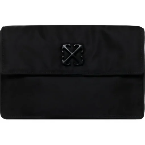 Off-White - Black Jitney 1.4 Shoulder Bag - Exclusive Luxury Collection - Avvenice