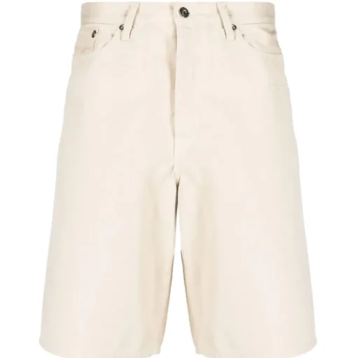 Off-White - Wave Off Canvas Shorts - Exclusive Luxury Collection - Avvenice