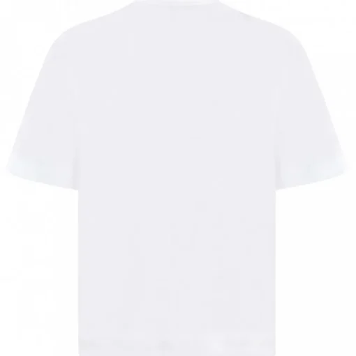 Off-White - White Logo Print T-Shirt - Exclusive Luxury Collection - Avvenice