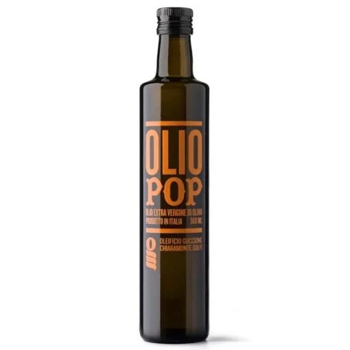 Oleificio Guccione - Pop - Sicilian Extra Virgin Olive Oil - Italian - High Quality - 500 ml - Avvenice