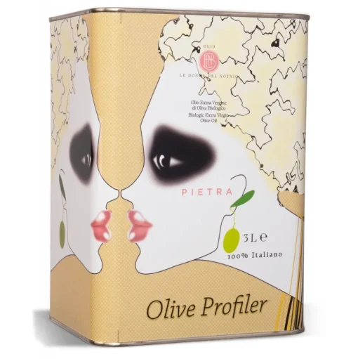 Olio le Donne del Notaio - Olive Profiler - Tin - Extra Virgin Olive Oil - Artisan - Italian High Quality - 3 l - Avvenice