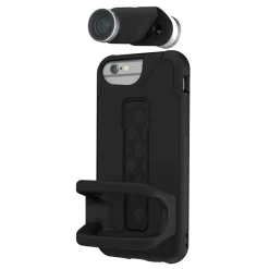 olloclip - Studio Case + Finger Grip - Black - iPhone 6 / 6s - iPhone Cover - Professional Cover - Avvenice