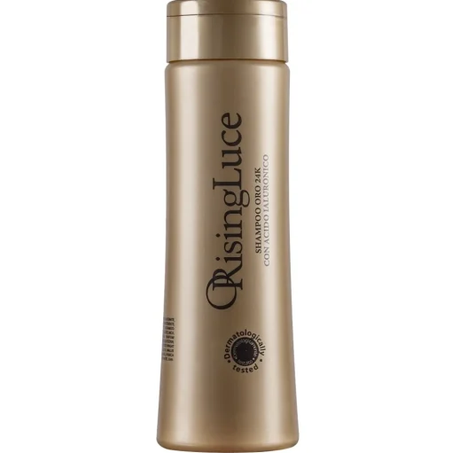 ORising Beauty - 24k Gold Shampoo with Hyaluronic Acid - ORising Luce - Gold - Professional Luxury - Avvenice