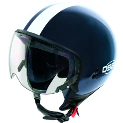 Osbe Italy - Bellagio Blue - Motorcycle Helmet - High Quality - Made in Italy - Avvenice