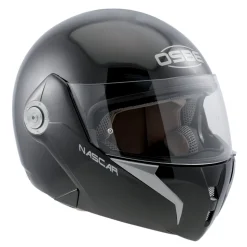 Osbe Italy - Nascar Metal Black - Motorcycle Helmet - High Quality - Made in Italy - Avvenice
