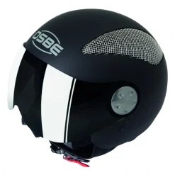 Osbe Italy - Summer Black Matt - Motorcycle Helmet - High Quality - Made in Italy - Avvenice