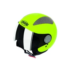 Osbe Italy - Summer Yellow Fluo - Motorcycle Helmet - High Quality - Made in Italy - Avvenice