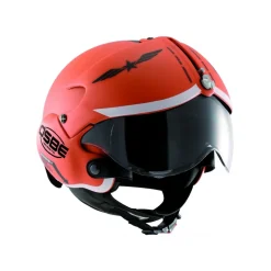 Osbe Italy - Tornado Matt Orange - Motorcycle Helmet - High Quality - Made in Italy - Avvenice